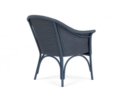 Lloyd Flanders™ All Seasons Lounge Chair - Denim Blue, Canvas Natural