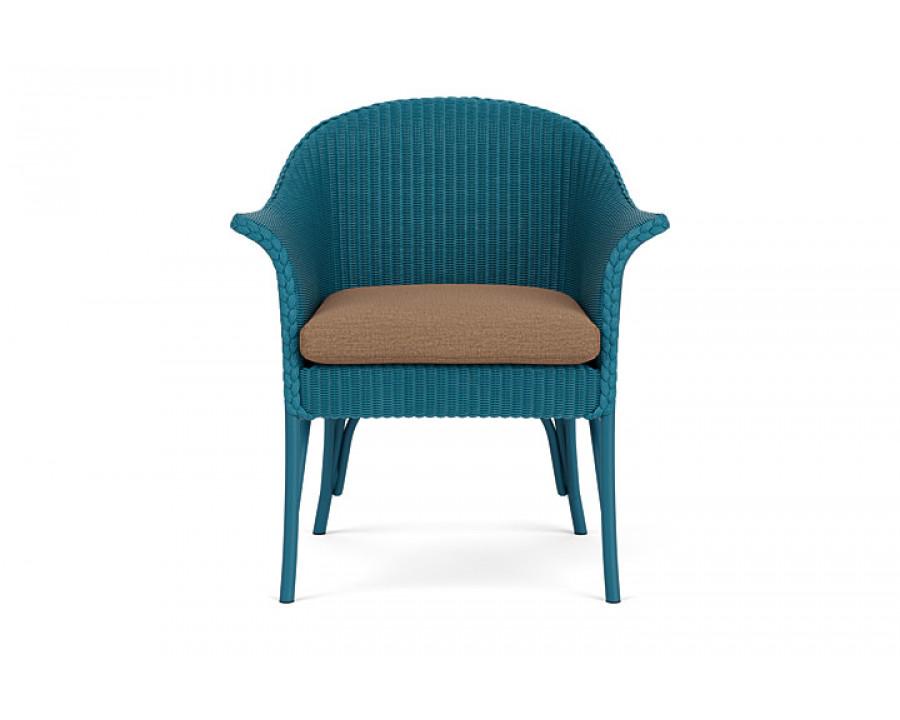 Lloyd Flanders™ All Seasons Lounge Chair - Peacock, Canvas Natural