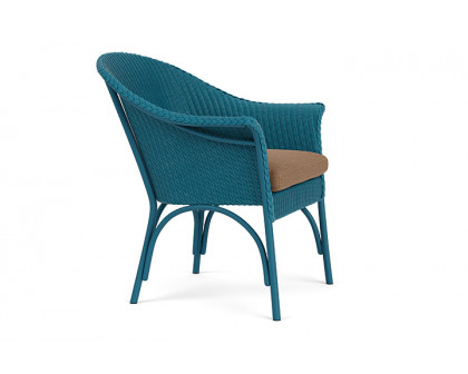 Lloyd Flanders™ All Seasons Lounge Chair - Peacock, Canvas Natural