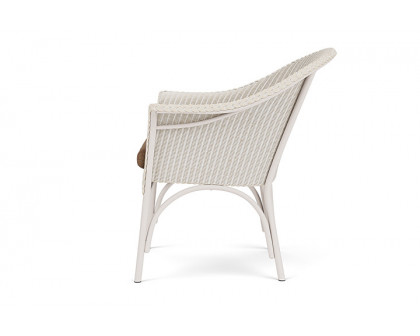 Lloyd Flanders™ All Seasons Lounge Chair - Antique White, Canvas Natural