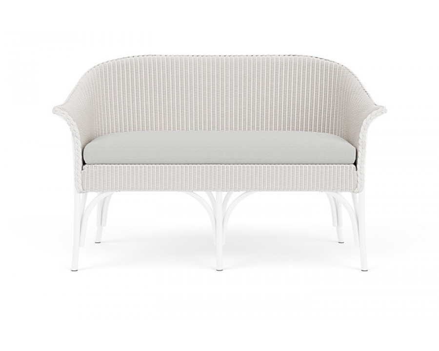 Lloyd Flanders™ All Seasons Settee - White, Loveboat Mint