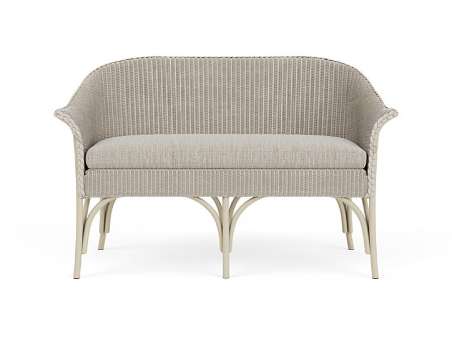 Lloyd Flanders™ All Seasons Settee - Linen, Callen Celadon