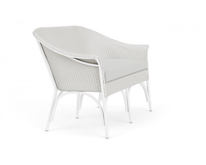 Lloyd Flanders™ All Seasons Settee - Matte White, Loveboat Mint