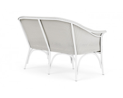 Lloyd Flanders™ All Seasons Settee - Matte White, Loveboat Mint