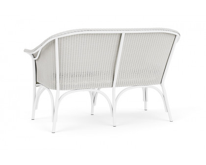 Lloyd Flanders™ All Seasons Settee - Matte White, Loveboat Mint