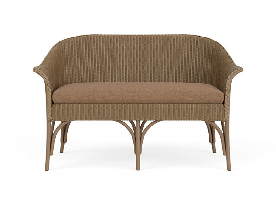 Lloyd Flanders™ All Seasons Settee - Fawn, Canvas Natural