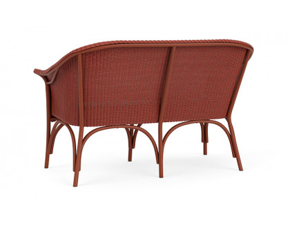 Lloyd Flanders™ All Seasons Settee - Terracotta, Loveboat Mint