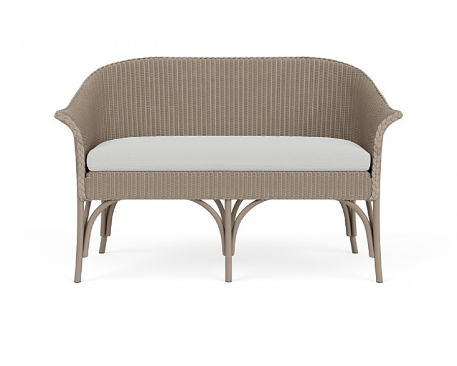 Lloyd Flanders™ All Seasons Settee - French Beige, Loveboat Mint