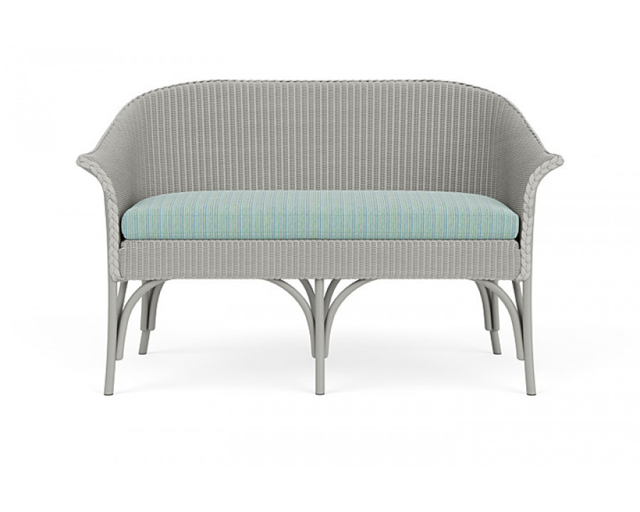 Lloyd Flanders™ All Seasons Settee - Platinum, Unearth Dew