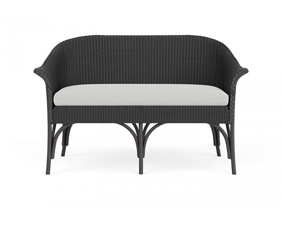 Lloyd Flanders™ All Seasons Settee - Charcoal, Loveboat Mint