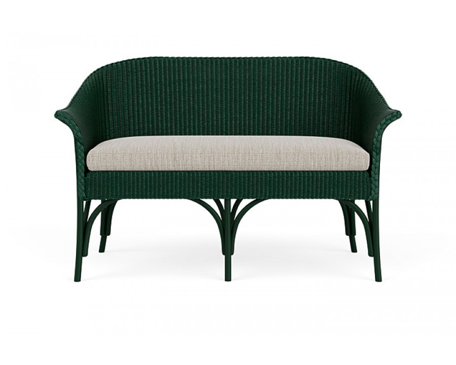 Lloyd Flanders™ All Seasons Settee - Woodland, Callen Celadon