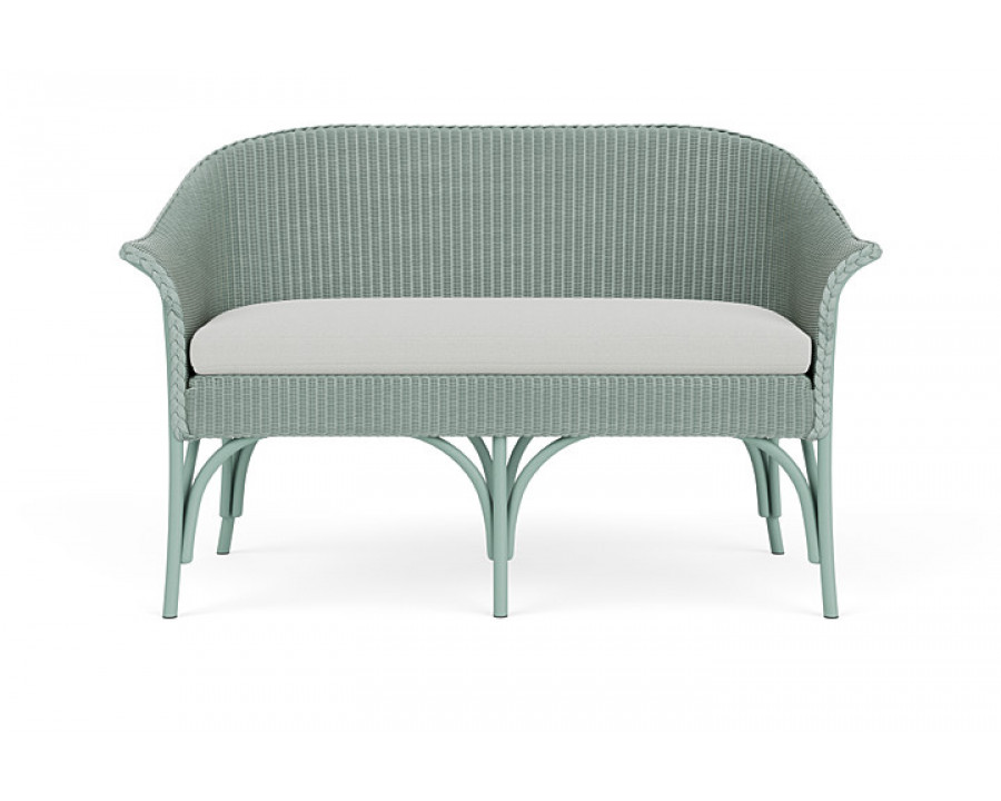 Lloyd Flanders™ All Seasons Settee - Sea Glass, Loveboat Mint