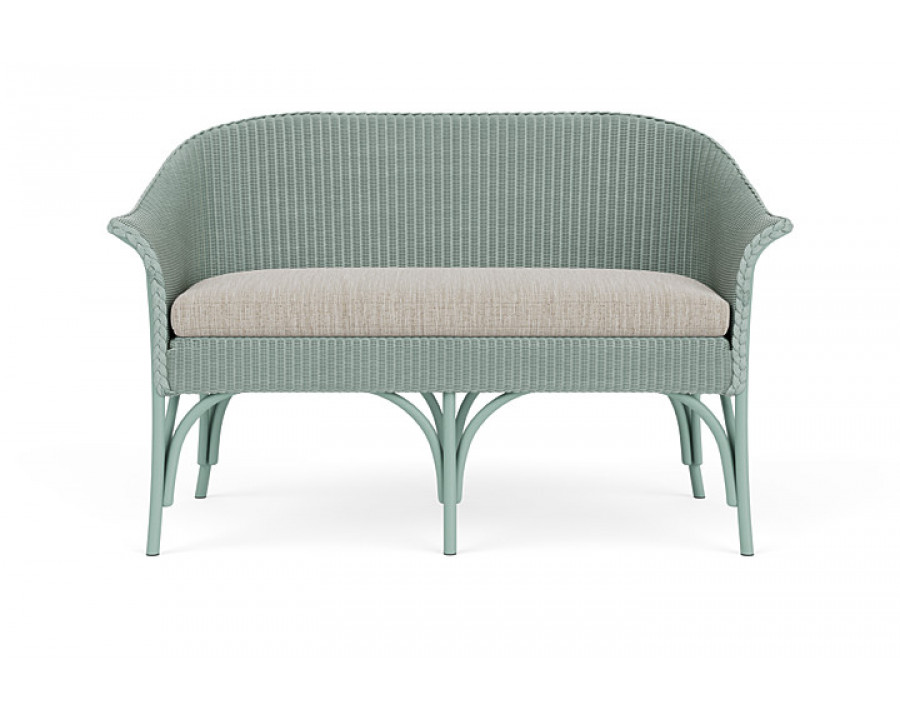 Lloyd Flanders™ All Seasons Settee - Sea Glass, Callen Celadon