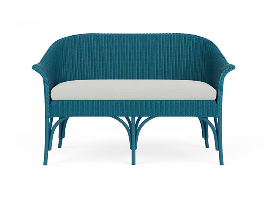 Lloyd Flanders™ All Seasons Settee - Peacock, Loveboat Mint