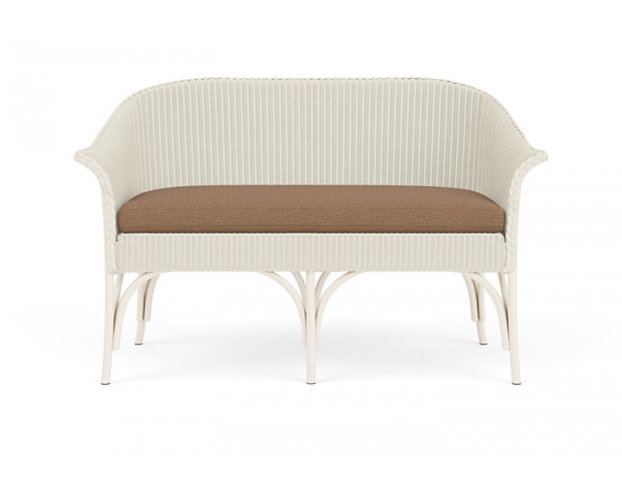 Lloyd Flanders™ All Seasons Settee - Ivory, Canvas Natural