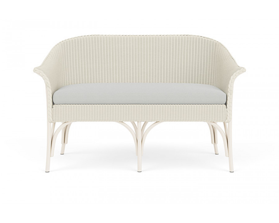 Lloyd Flanders™ All Seasons Settee - Ivory, Loveboat Mint