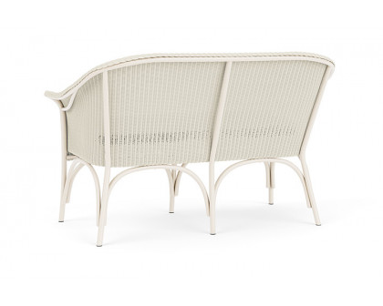 Lloyd Flanders™ All Seasons Settee - Ivory, Callen Celadon