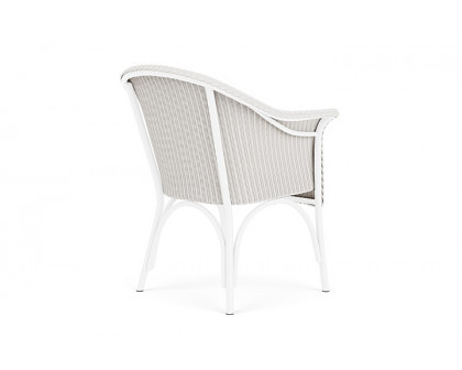 Lloyd Flanders™ All Seasons Dining Armchair with Padded Seat - White