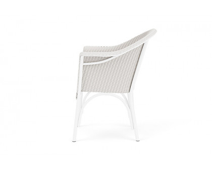 Lloyd Flanders™ All Seasons Dining Armchair with Padded Seat - White