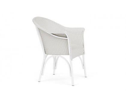 Lloyd Flanders™ All Seasons Dining Armchair with Padded Seat - Matte White