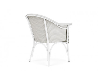 Lloyd Flanders™ All Seasons Dining Armchair with Padded Seat - Matte White