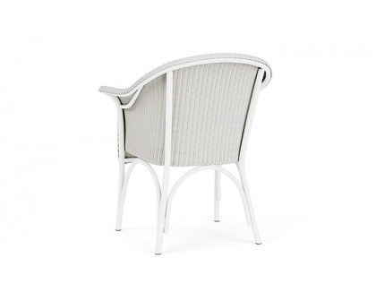 Lloyd Flanders™ All Seasons Dining Armchair with Padded Seat - Matte White