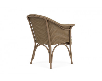 Lloyd Flanders™ All Seasons Dining Armchair with Padded Seat - Fawn