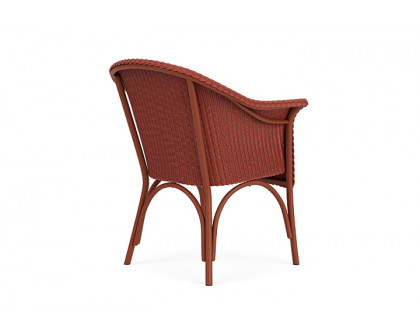 Lloyd Flanders™ All Seasons Dining Armchair with Padded Seat - Terracotta