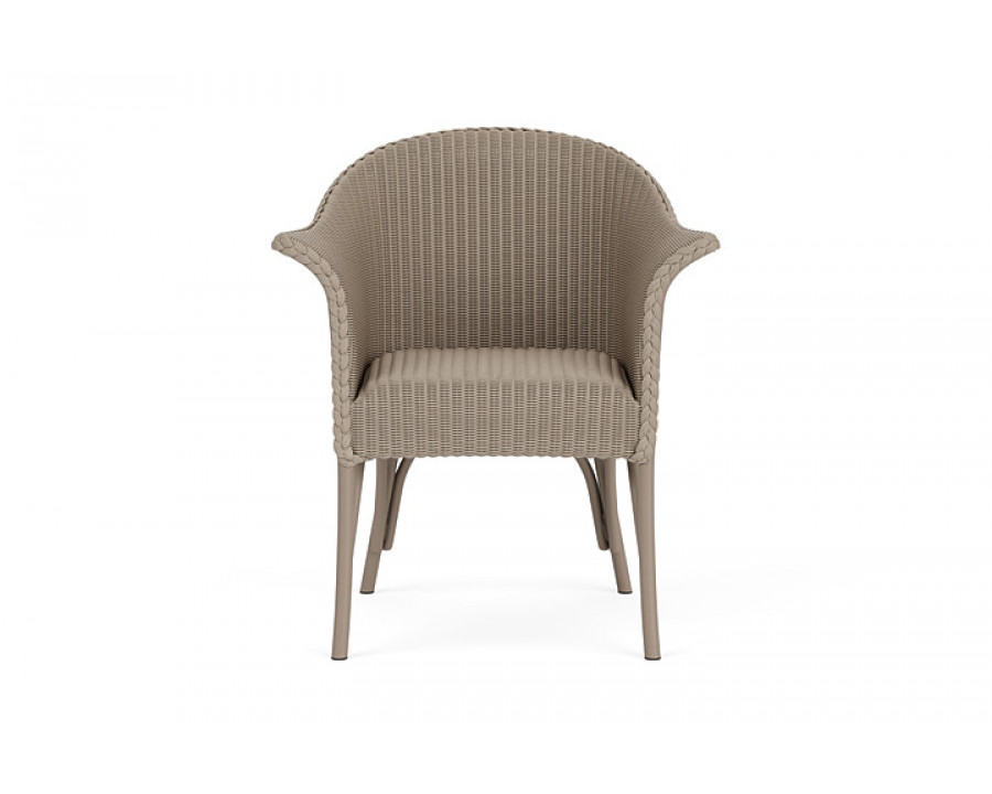 Lloyd Flanders™ All Seasons Dining Armchair with Padded Seat - French Beige