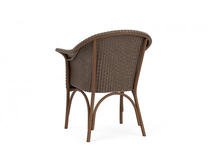 Lloyd Flanders™ All Seasons Dining Armchair with Padded Seat - Bark