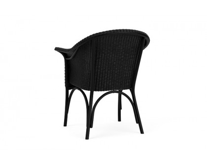 Lloyd Flanders™ All Seasons Dining Armchair with Padded Seat - Ebony