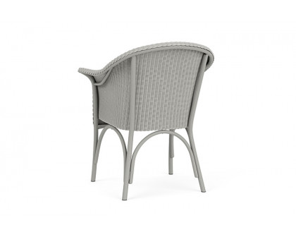 Lloyd Flanders™ All Seasons Dining Armchair with Padded Seat - Platinum