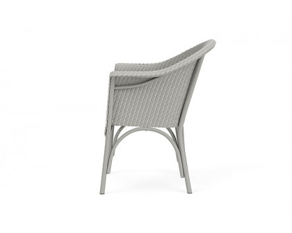 Lloyd Flanders™ All Seasons Dining Armchair with Padded Seat - Platinum