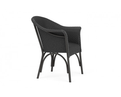 Lloyd Flanders™ All Seasons Dining Armchair with Padded Seat - Charcoal