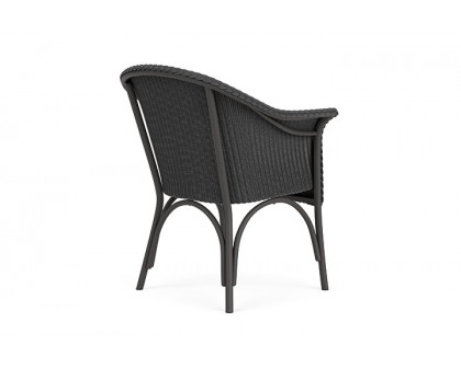 Lloyd Flanders™ All Seasons Dining Armchair with Padded Seat - Charcoal