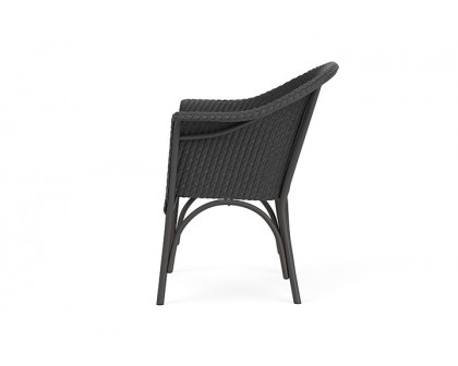 Lloyd Flanders™ All Seasons Dining Armchair with Padded Seat - Charcoal