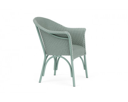 Lloyd Flanders™ All Seasons Dining Armchair with Padded Seat - Sea Glass