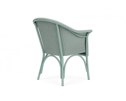 Lloyd Flanders™ All Seasons Dining Armchair with Padded Seat - Sea Glass