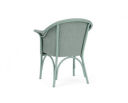 Lloyd Flanders™ All Seasons Dining Armchair with Padded Seat - Sea Glass