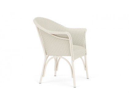 Lloyd Flanders™ All Seasons Dining Armchair with Padded Seat - Ivory