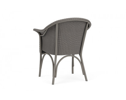 Lloyd Flanders™ All Seasons Dining Armchair with Padded Seat - Pewter