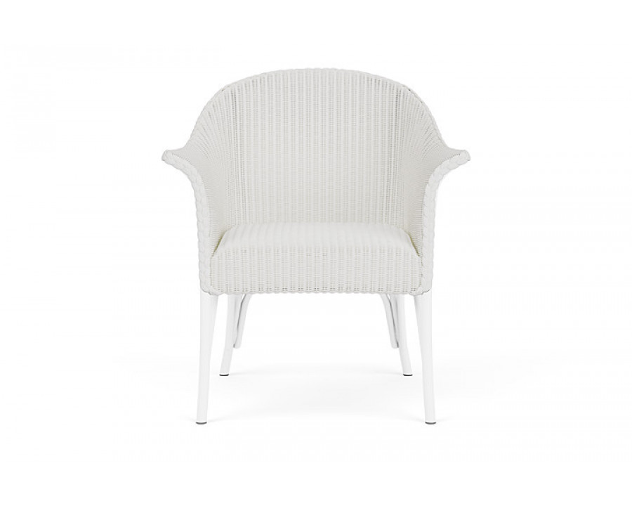 Lloyd Flanders™ All Seasons Lounge Chair with Padded Seat - Matte White