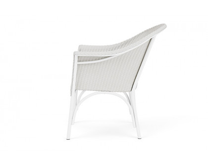 Lloyd Flanders™ All Seasons Lounge Chair with Padded Seat - Matte White