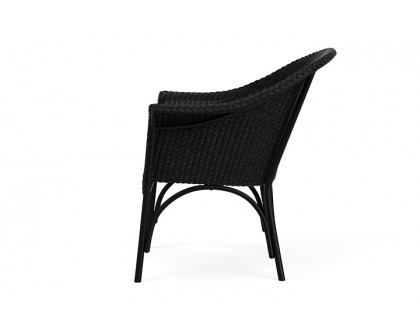 Lloyd Flanders™ All Seasons Lounge Chair with Padded Seat - Ebony