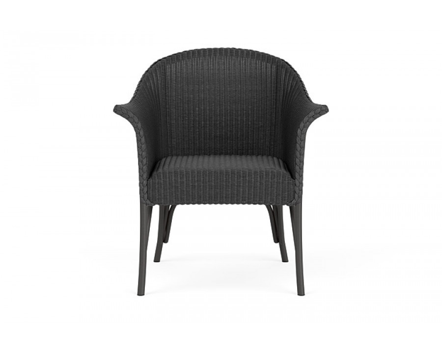 Lloyd Flanders™ All Seasons Lounge Chair with Padded Seat - Charcoal