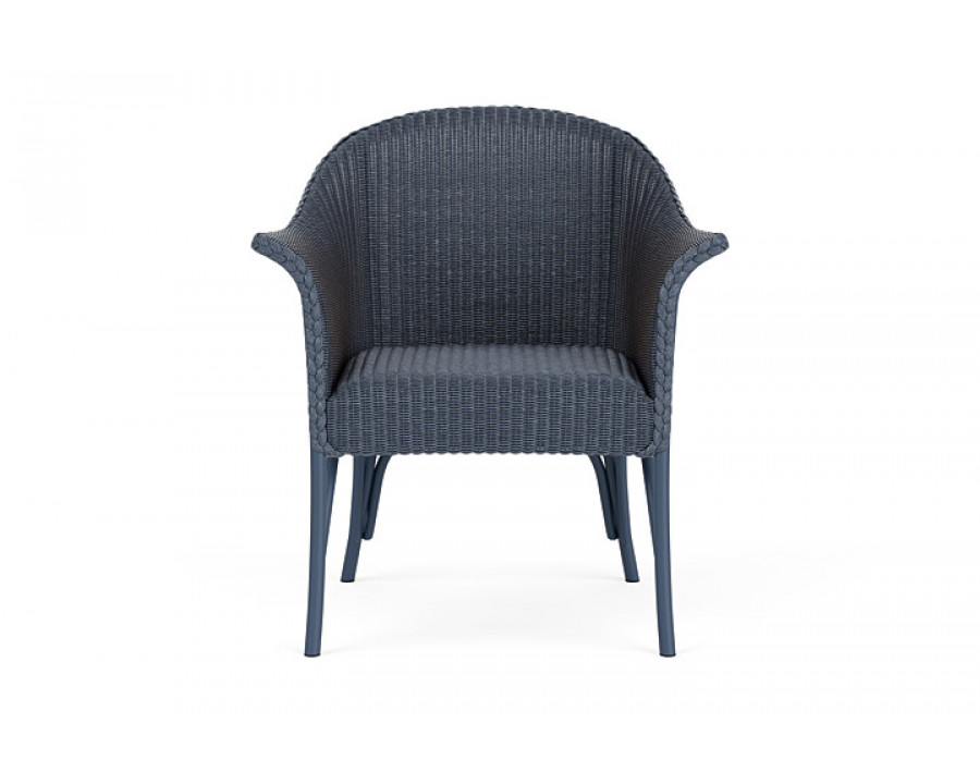 Lloyd Flanders™ All Seasons Lounge Chair with Padded Seat - Denim Blue