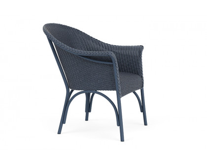 Lloyd Flanders™ All Seasons Lounge Chair with Padded Seat - Denim Blue