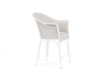 Lloyd Flanders™ All Seasons Balcony Stool with Padded Seat - White