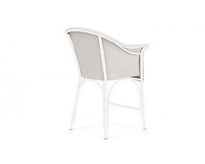 Lloyd Flanders™ All Seasons Balcony Stool with Padded Seat - White