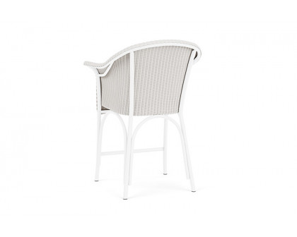 Lloyd Flanders™ All Seasons Balcony Stool with Padded Seat - White